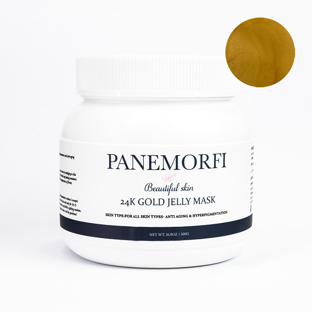 Panemorfi 24K Gold Jelly Facial Mask with Swatch