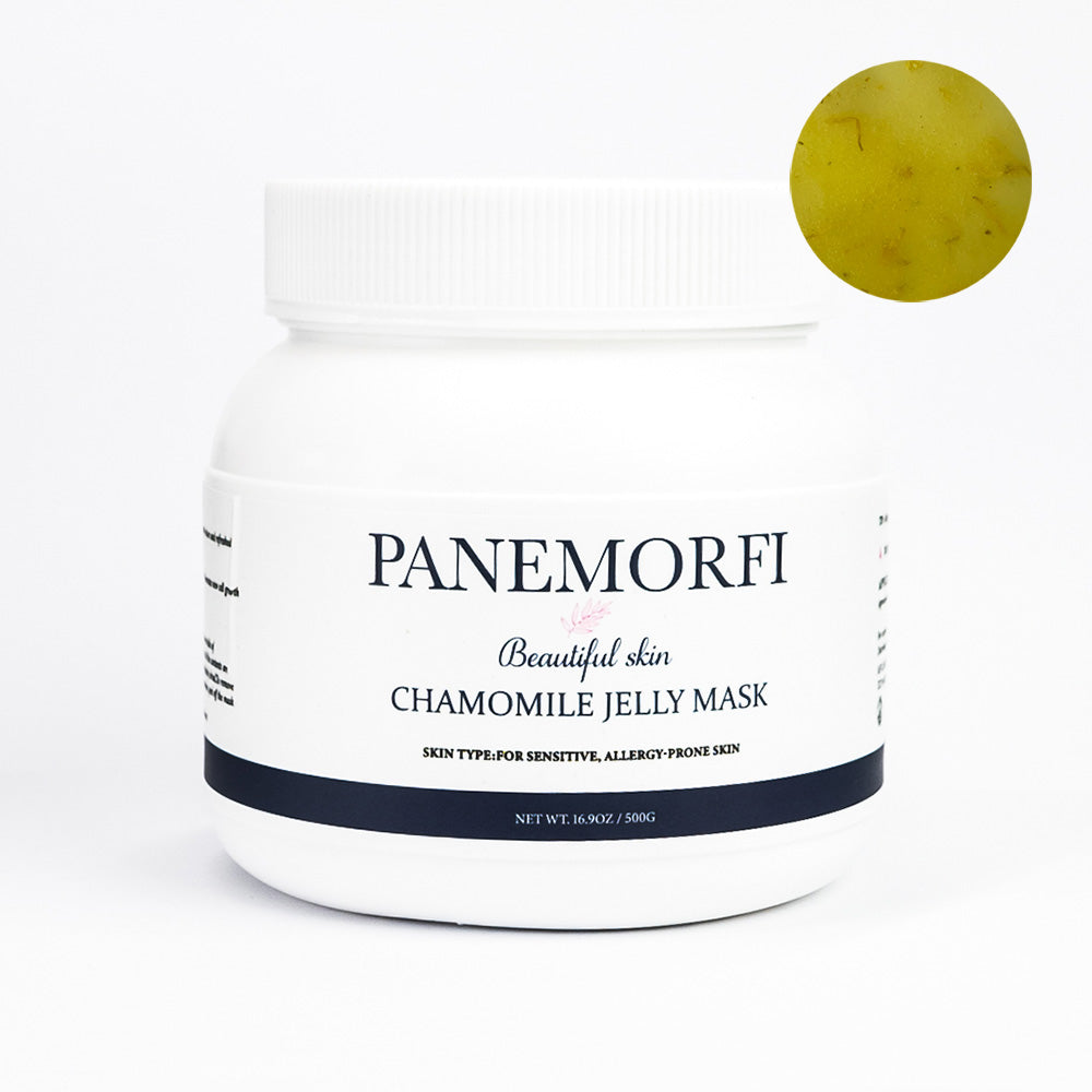 Panemorfi Chamomile Jelly Facial Mask with Swatch